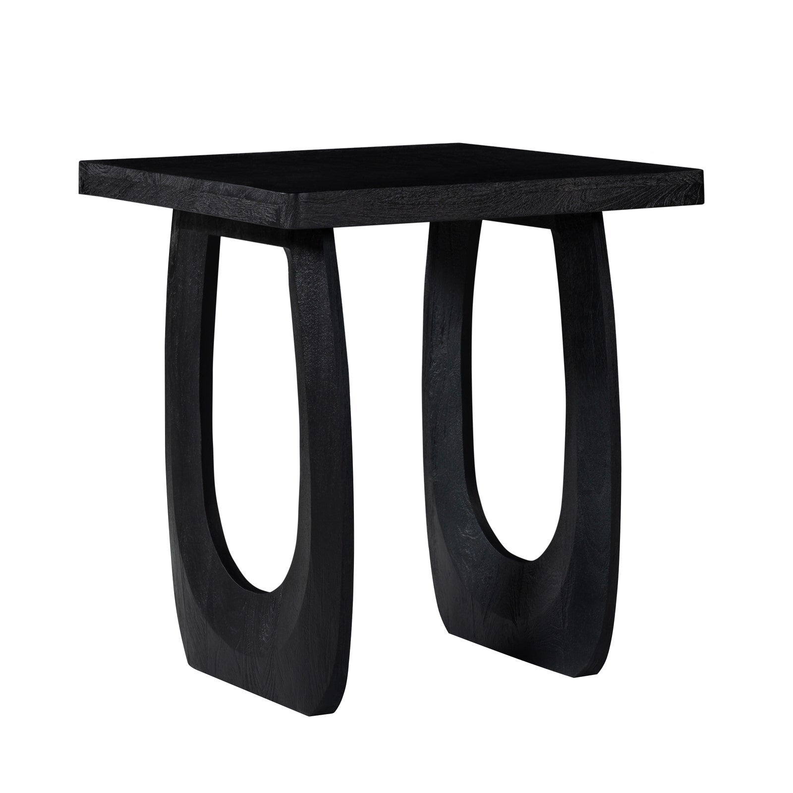 Crestview Collection Lennox Black End Table - Image 1