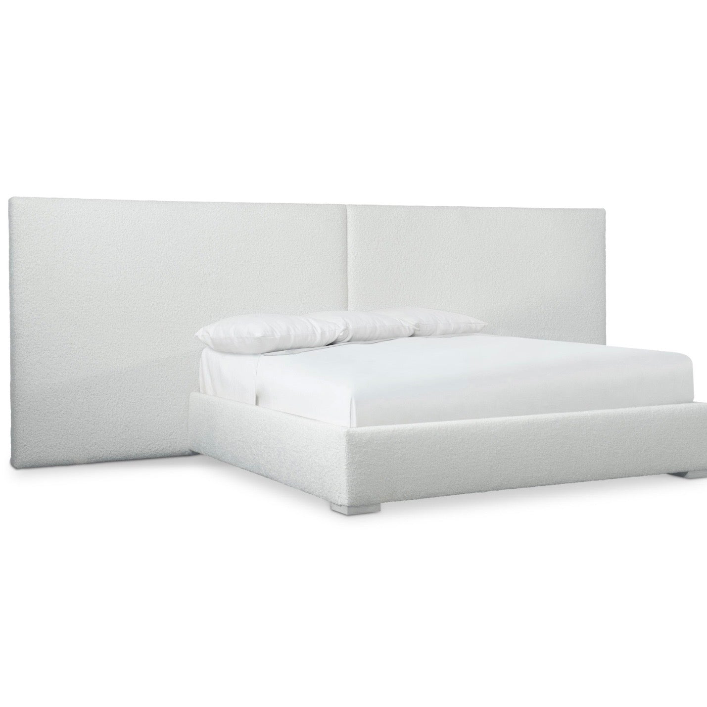 Bernhardt Solaria Collection Upholstered King Size Large Panel Bed - Image 3