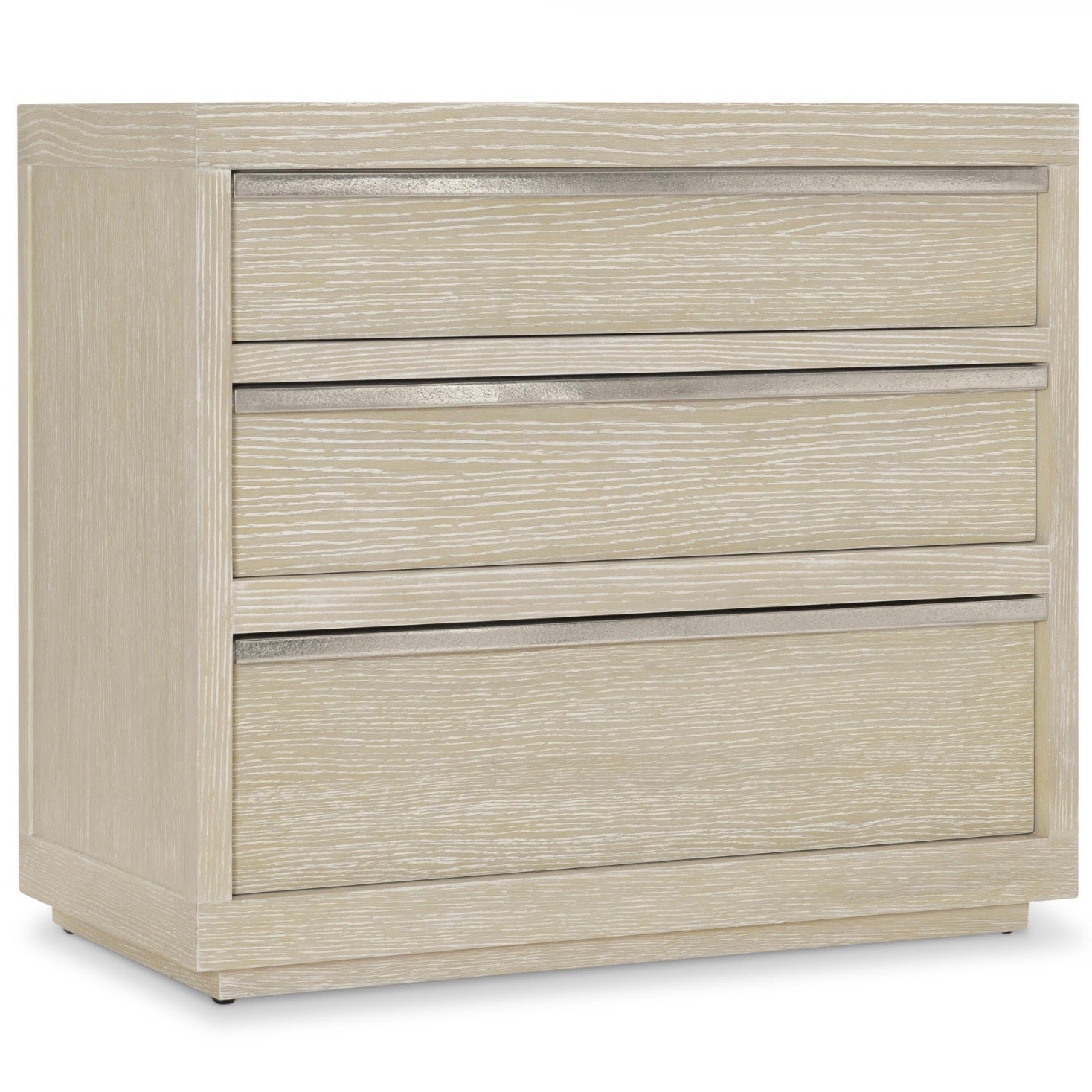 Bernhardt Solaria Collection Three Drawer Nightstand ~ Dune Finish - Image 2