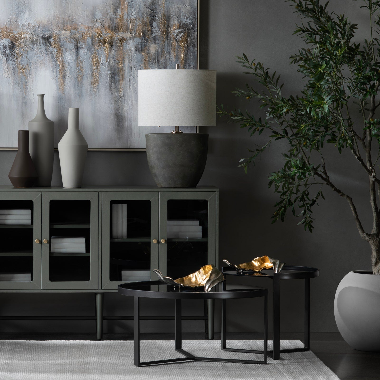 Crestview Collection Nova Nesting Cocktail Tables - Image 1