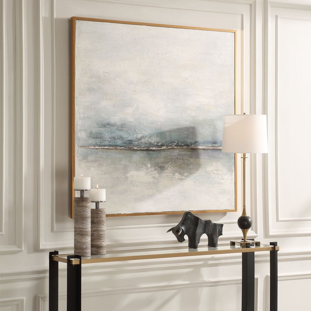 Uttermost Foggy Morning Hand Painted Canvas - Image 3