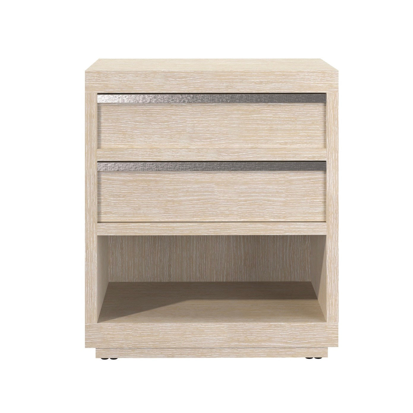 Bernhardt Solaria Collection Two Drawer Nightstand ~ Dune Finish - Image 2
