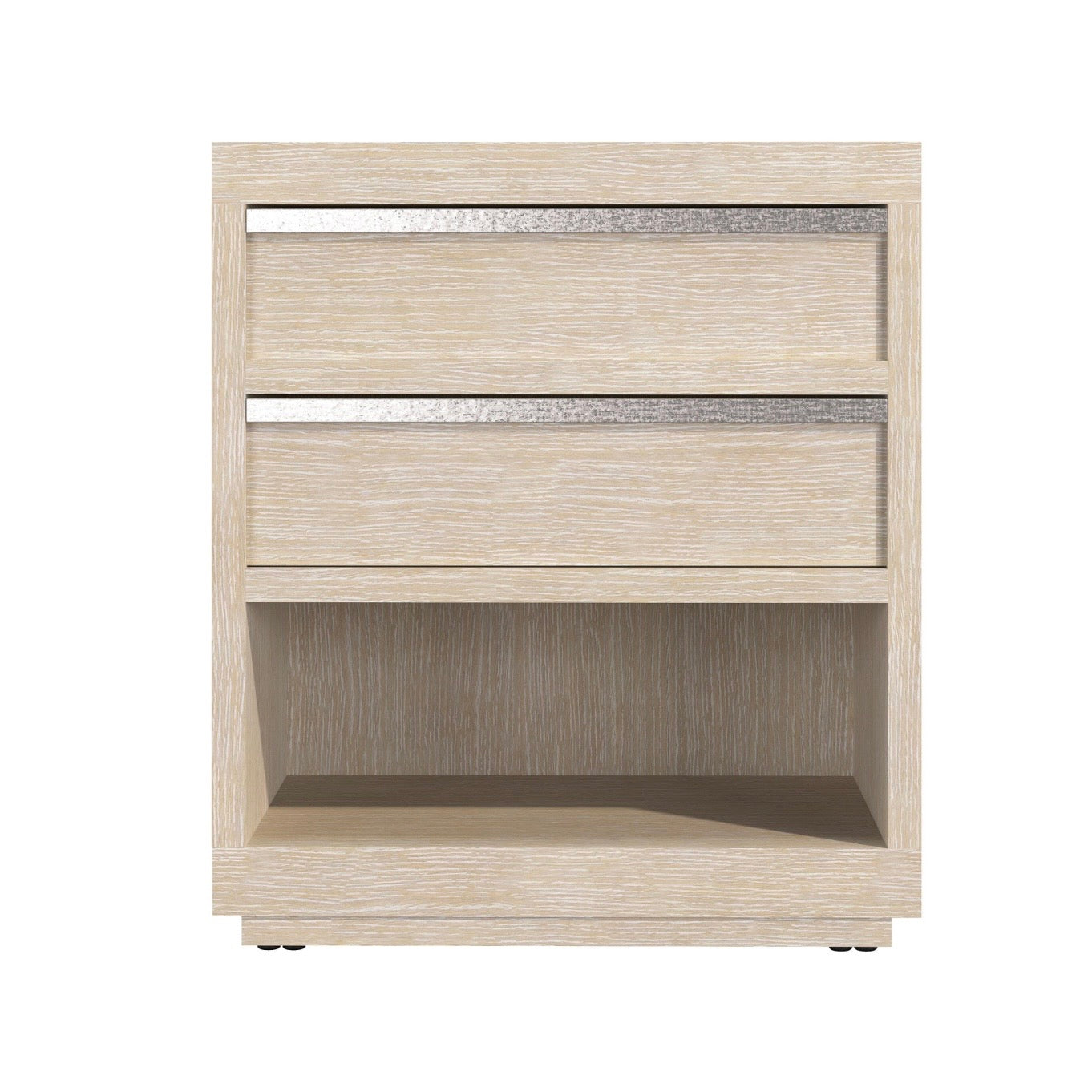 Bernhardt Solaria Collection Two Drawer Nightstand ~ Dune Finish - Image 3