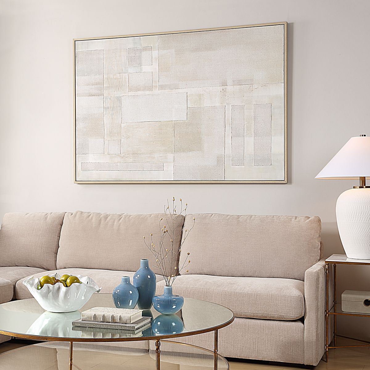 Uttermost Erase Hand Painted Canvas - Image 3