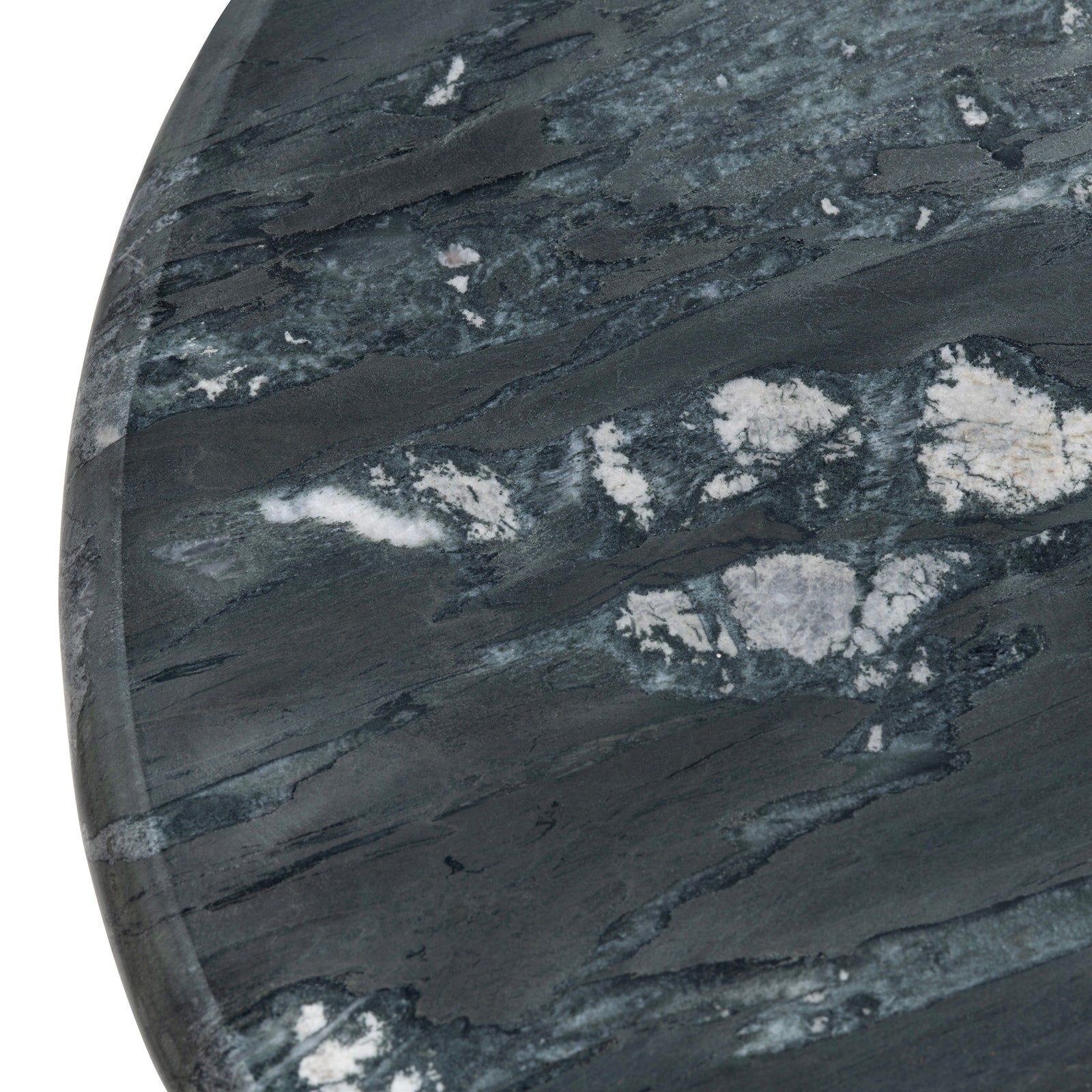 Crestview Collection Noir Marble Round End Table - Image 3