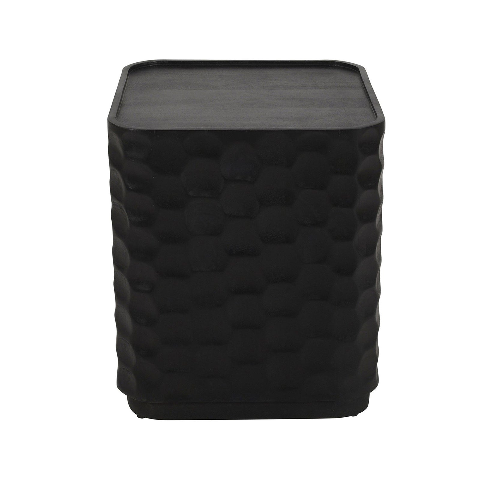 Crestview Collection Gibson Black Modern End Table - Image 2