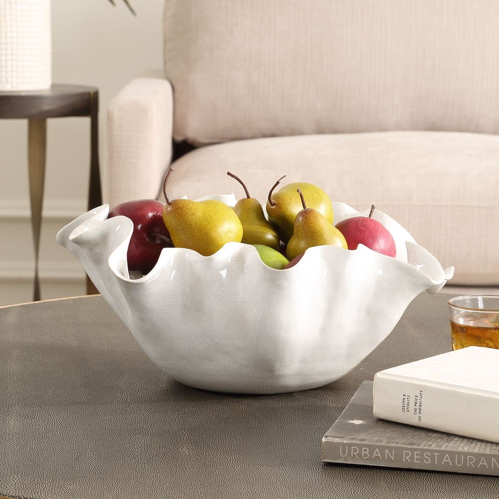 Uttermost Ruffle Bloom Bowl - Image 2
