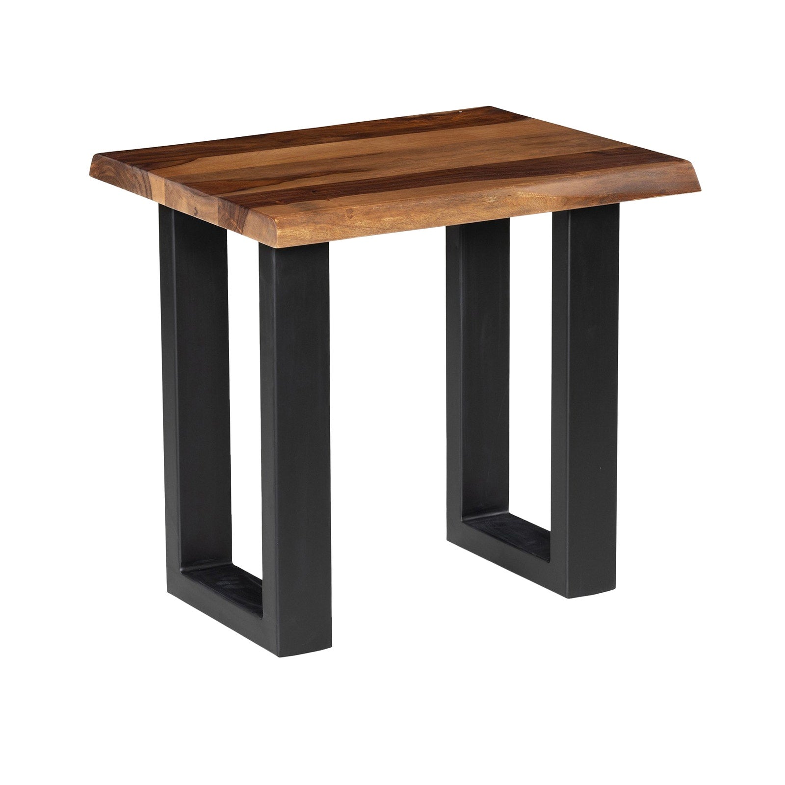 Crestview Collection Fletcher Modern Rustic End Table - Image 1