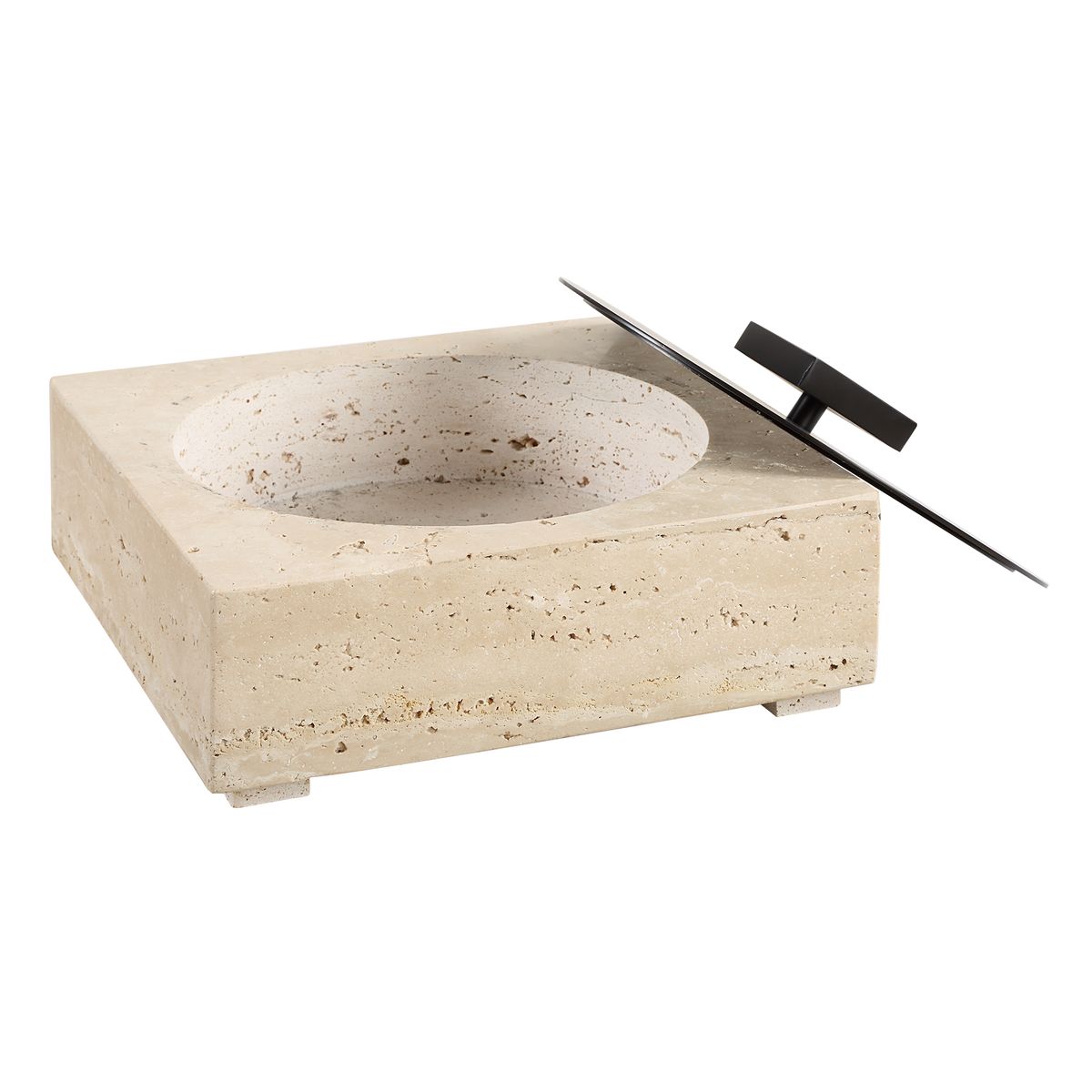 Uttermost Natural Luxe Travertine Box - Image 3