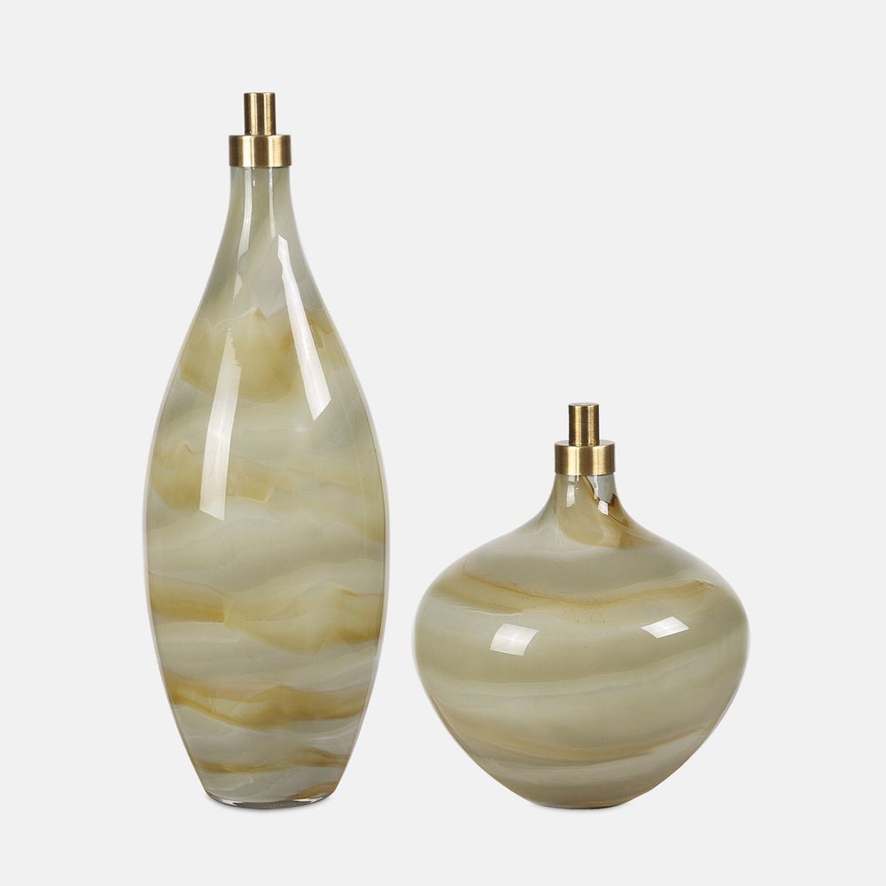 Uttermost Cascade Bottles Set Of Two - Image 2