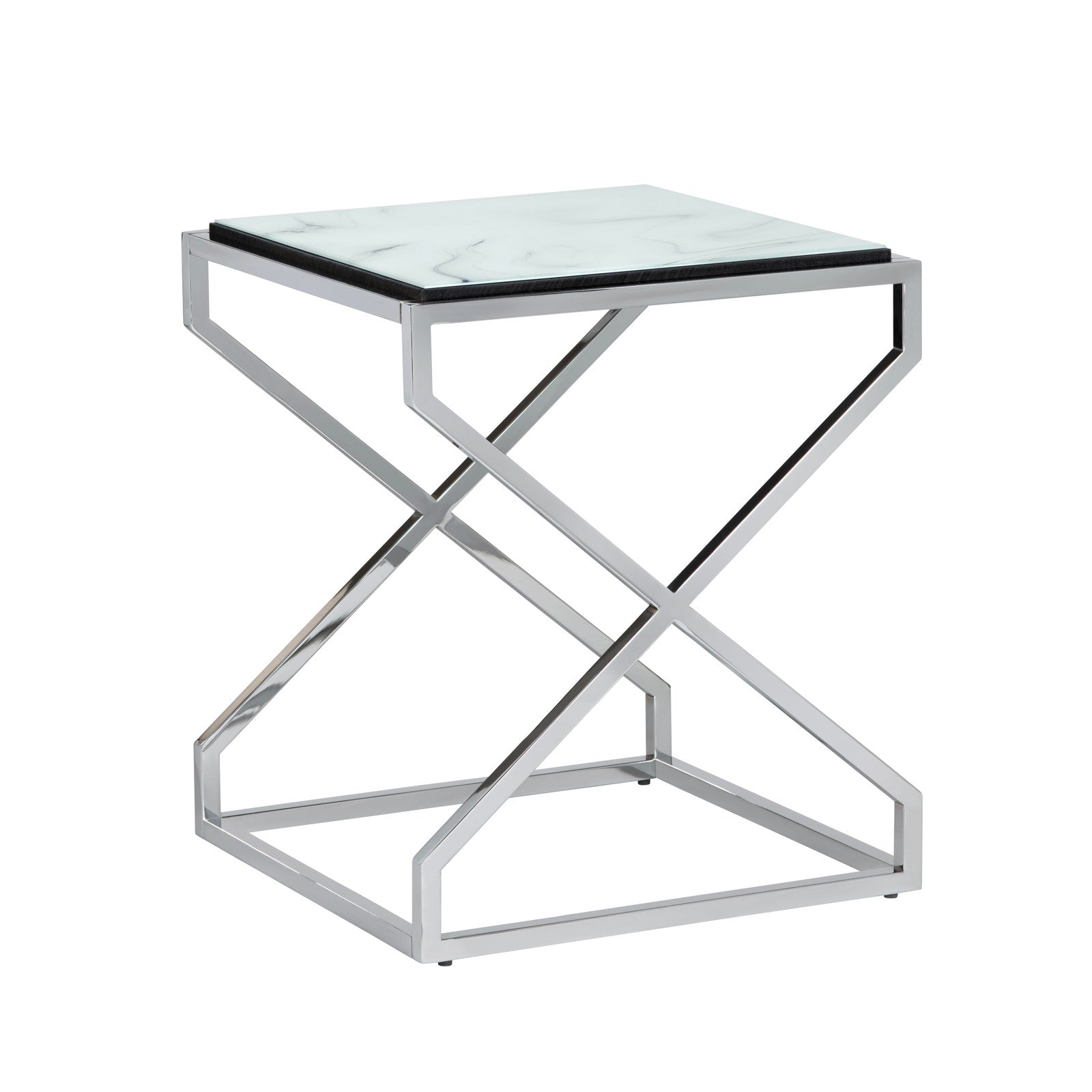 Crestview Collection Denali Contemporary End Table - Image 1
