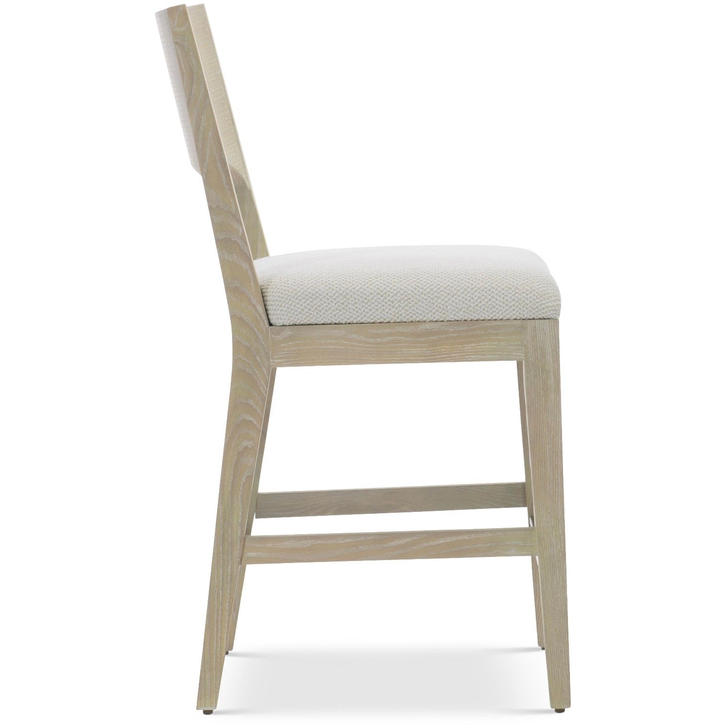 Bernhardt Solaria Collection Counter Stool ~ Dune Finish with Upholstered Seat - Image 2
