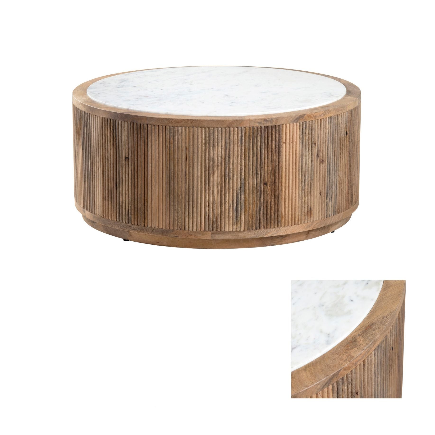 Crestview Collection Santorini Coffee Table - Image 3