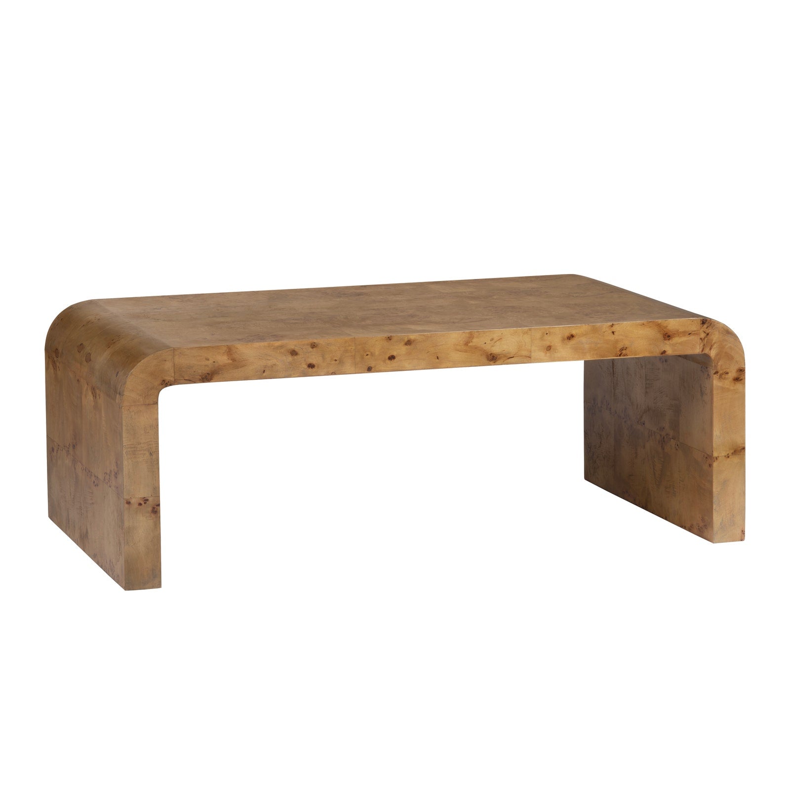 Crestview Collection Richmond Burl Wood Coffee Table - Image 1
