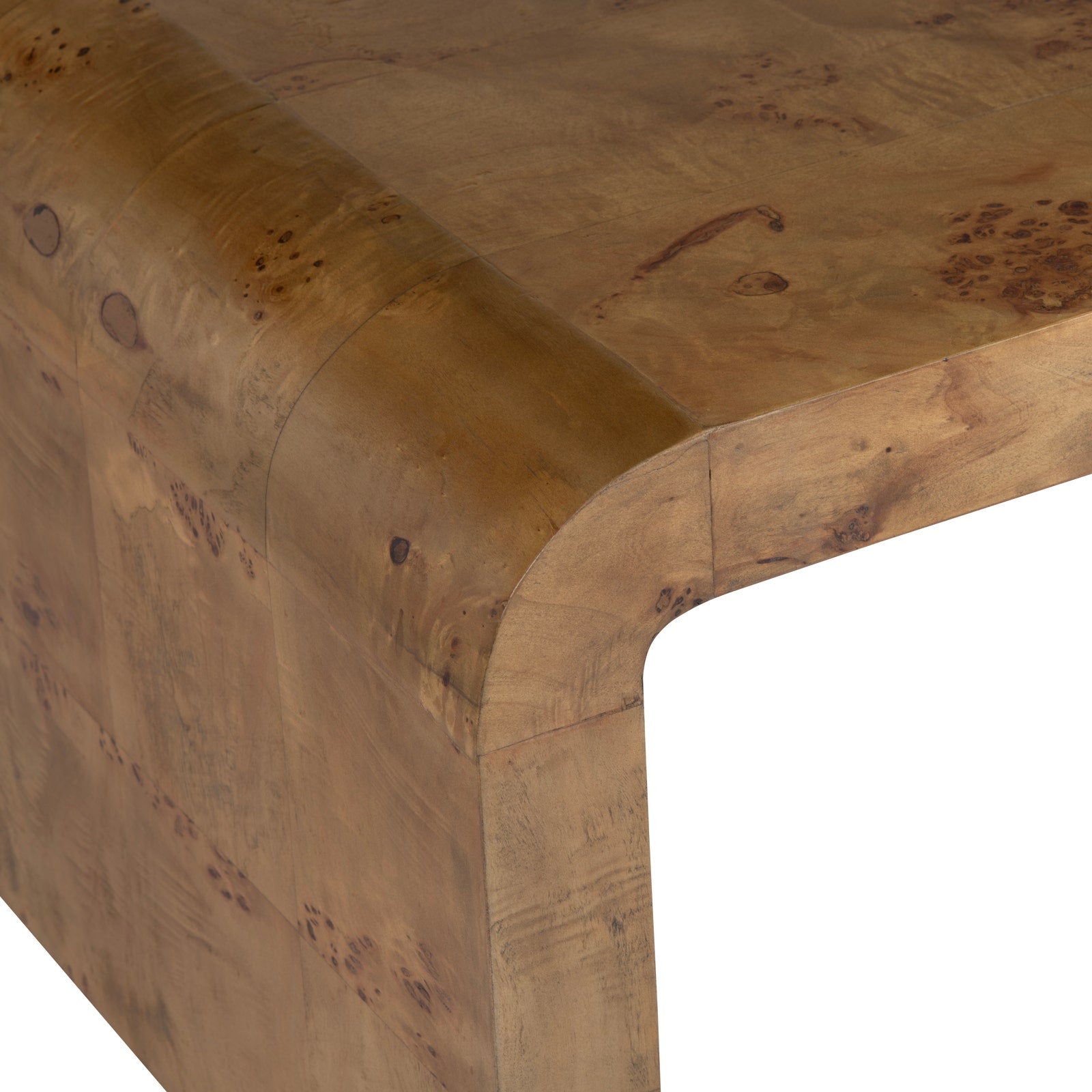 Crestview Collection Richmond Burl Wood Coffee Table - Image 3