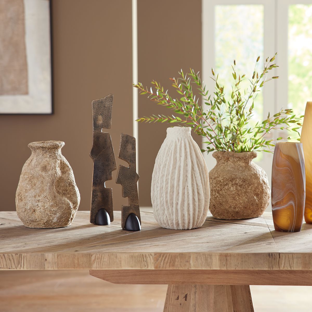 Uttermost Ancient Echo Vases Set Of Two - Image 2