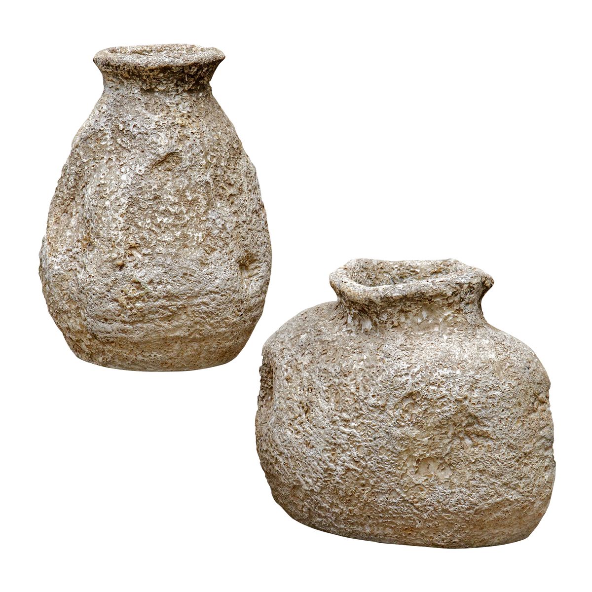 Uttermost Ancient Echo Vases Set Of Two - Image 3