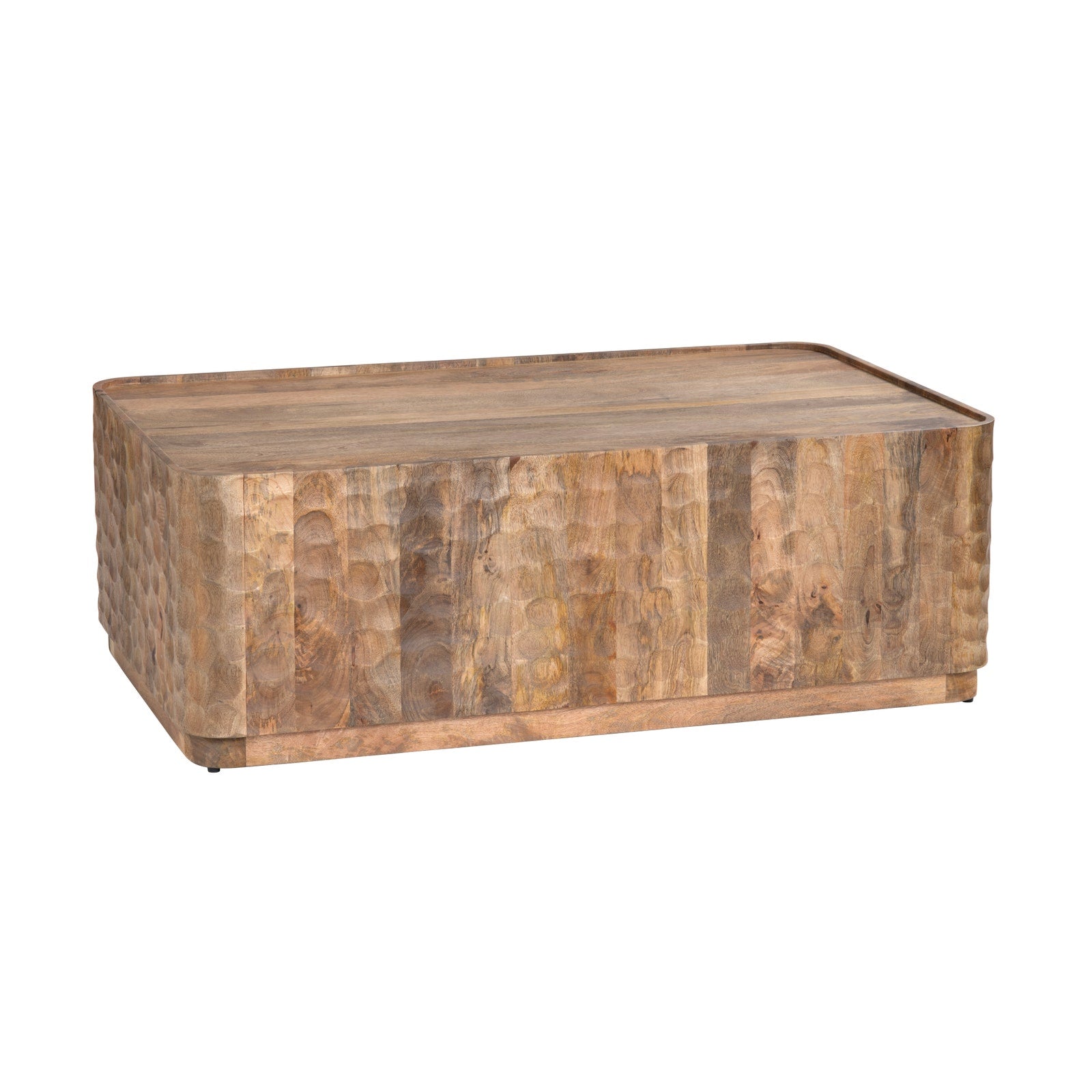 Crestview Collection Gibson Mango Wood Coffee Table - Image 1