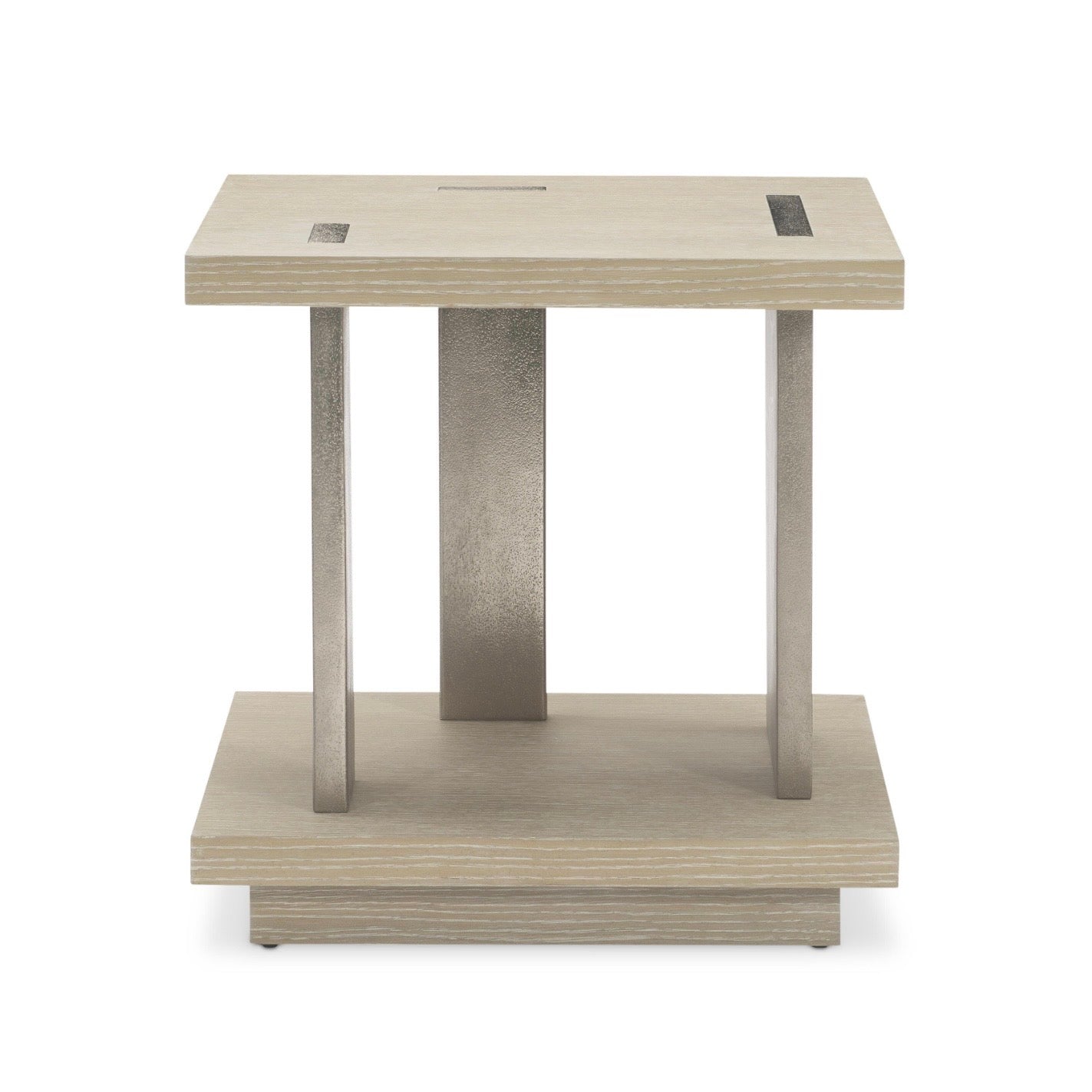 Bernhardt Solaria Collection Side Table ~ Plinth Wood Base - Image 3