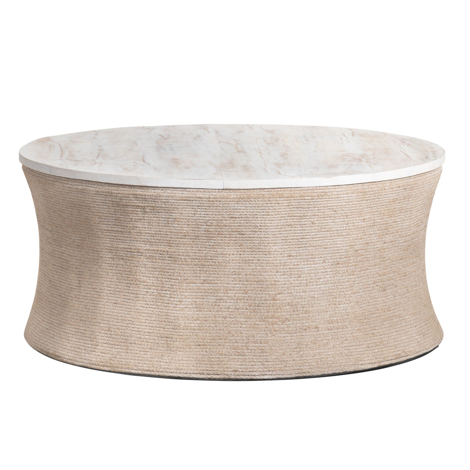 Crestview Collection Key Largo Mango Wood Wrapped in Rope Coffee Table - Image 2