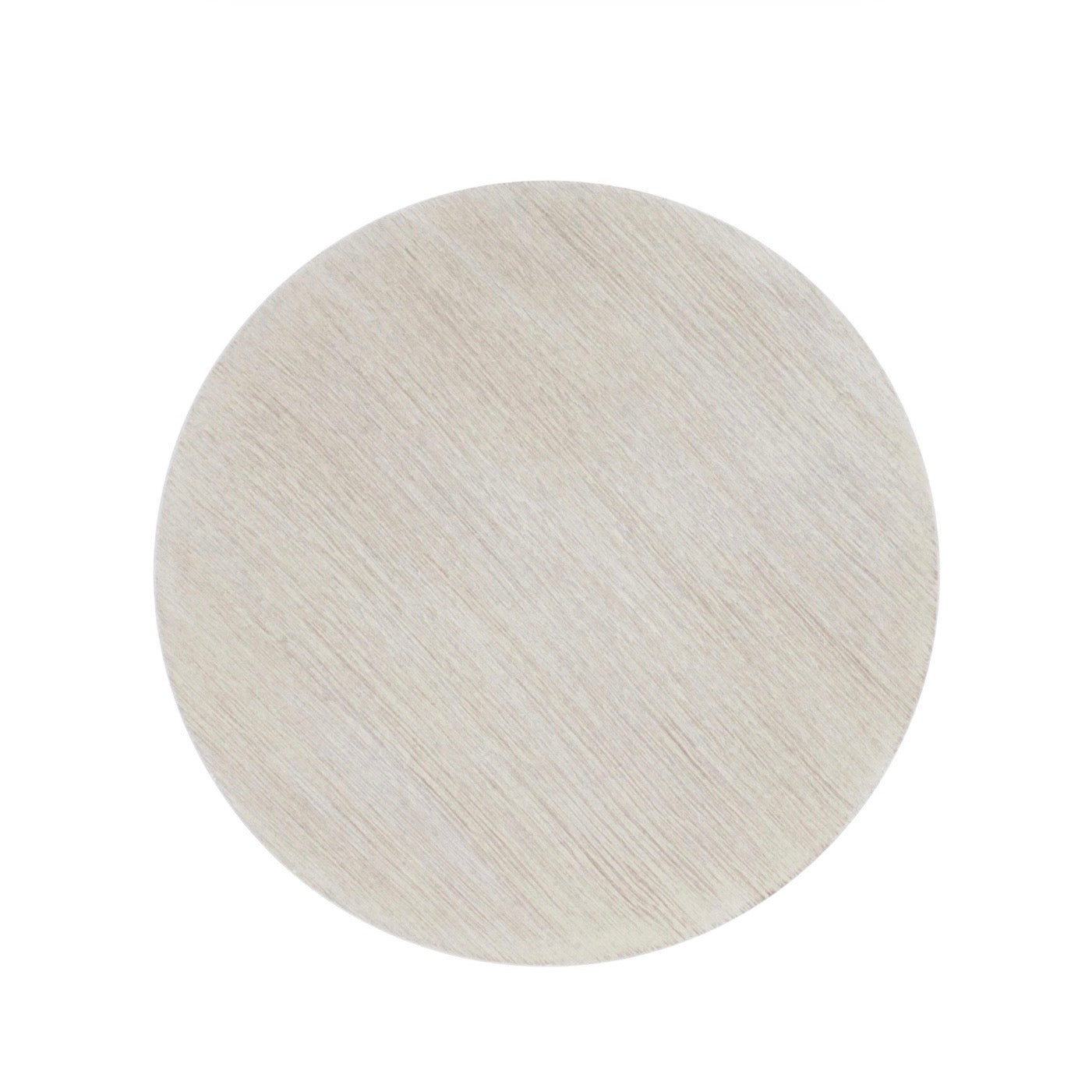 Bernhardt Solaria Collection Round Accent Table ~ Weathered Bone Finish - Image 2