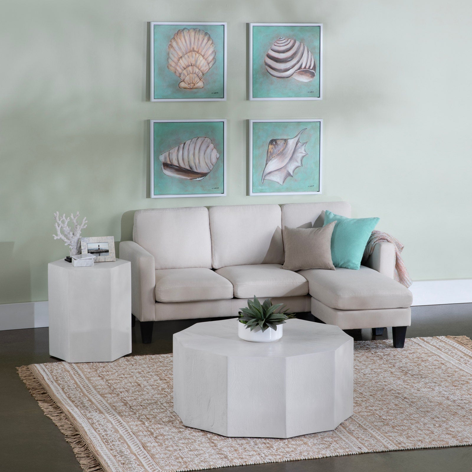 Crestview Collection Caspian Coffee Table - Image 1