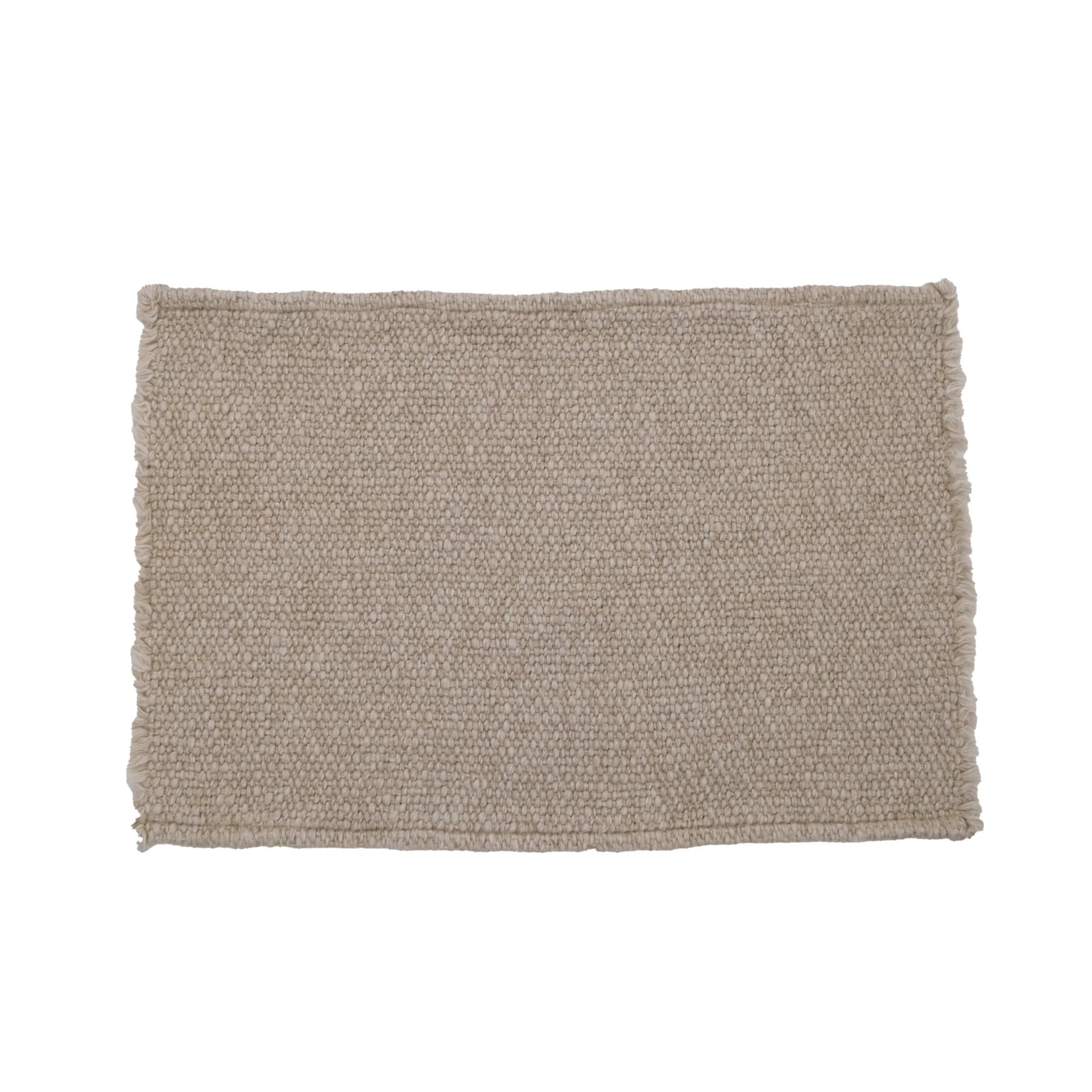 Pom Pom at Home Porter Natural Set of 4 Placemats ~ 13 x 19 - Image 2