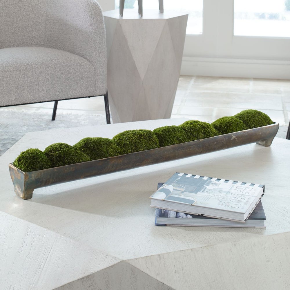 Uttermost Canal Moss Centerpiece, Large Botanicals - Image 1