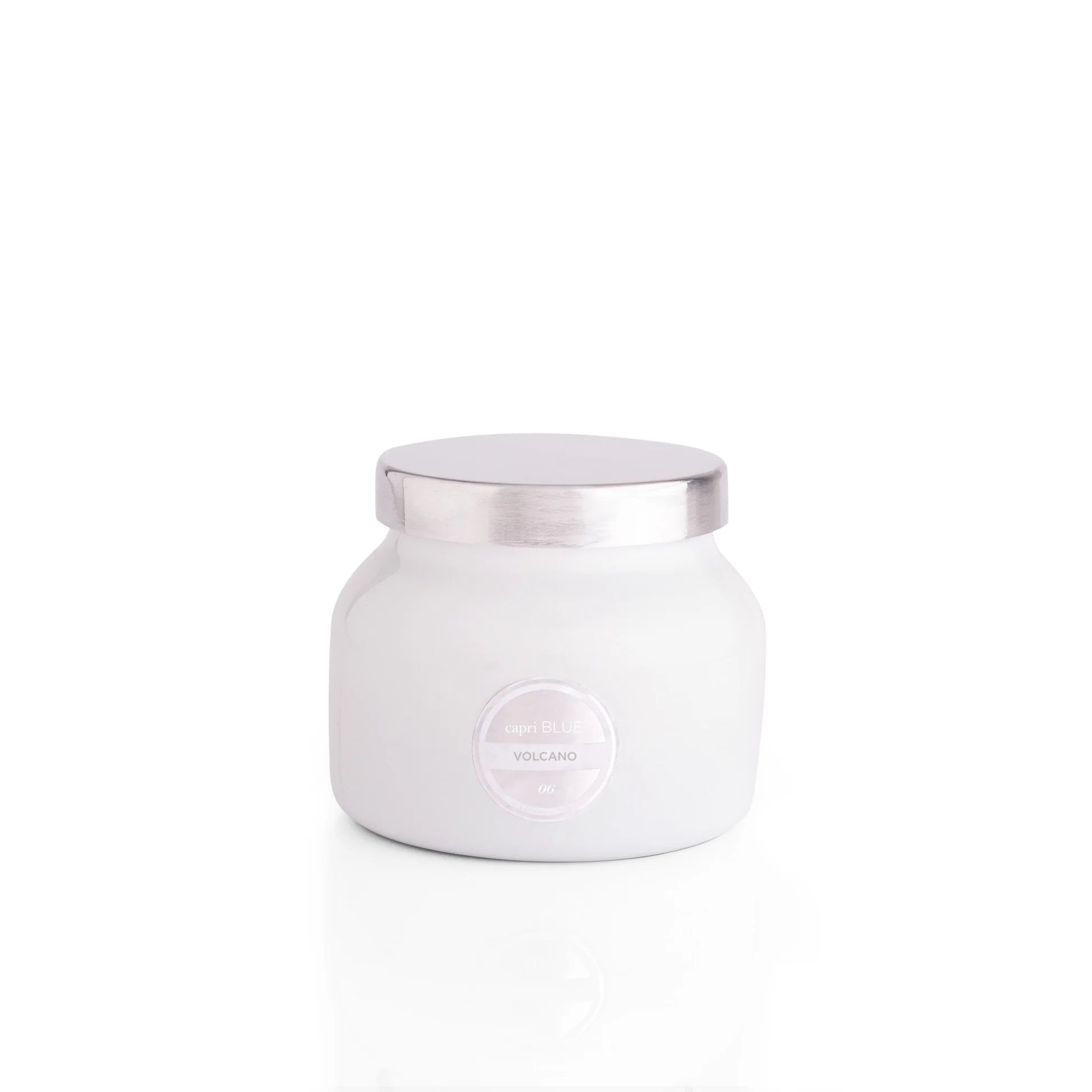 Capri Blue Volcano White Petite Candle 8oz. ~ IN-STORE PURCHASE ONLY - Image 1