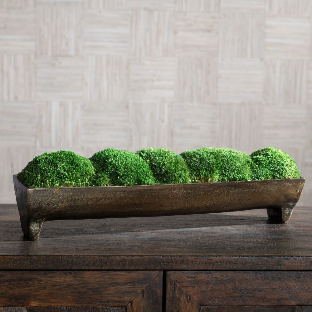 Uttermost Canal Moss Centerpiece, Small  Botanicals - Image 1