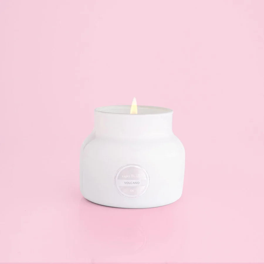 Capri Blue Volcano White Petite Candle 8oz. ~ IN-STORE PURCHASE ONLY - Image 2