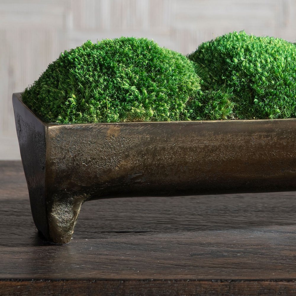 Uttermost Canal Moss Centerpiece, Small  Botanicals - Image 2