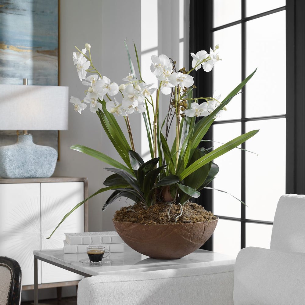 Uttermost Moth Orchid Planter Botanicals - Image 1