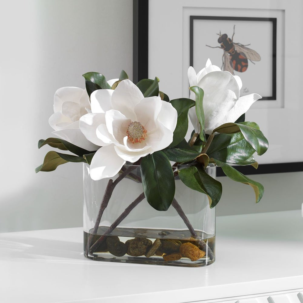 Uttermost Middleton Magnolia Centerpiece Botanicals - Image 1
