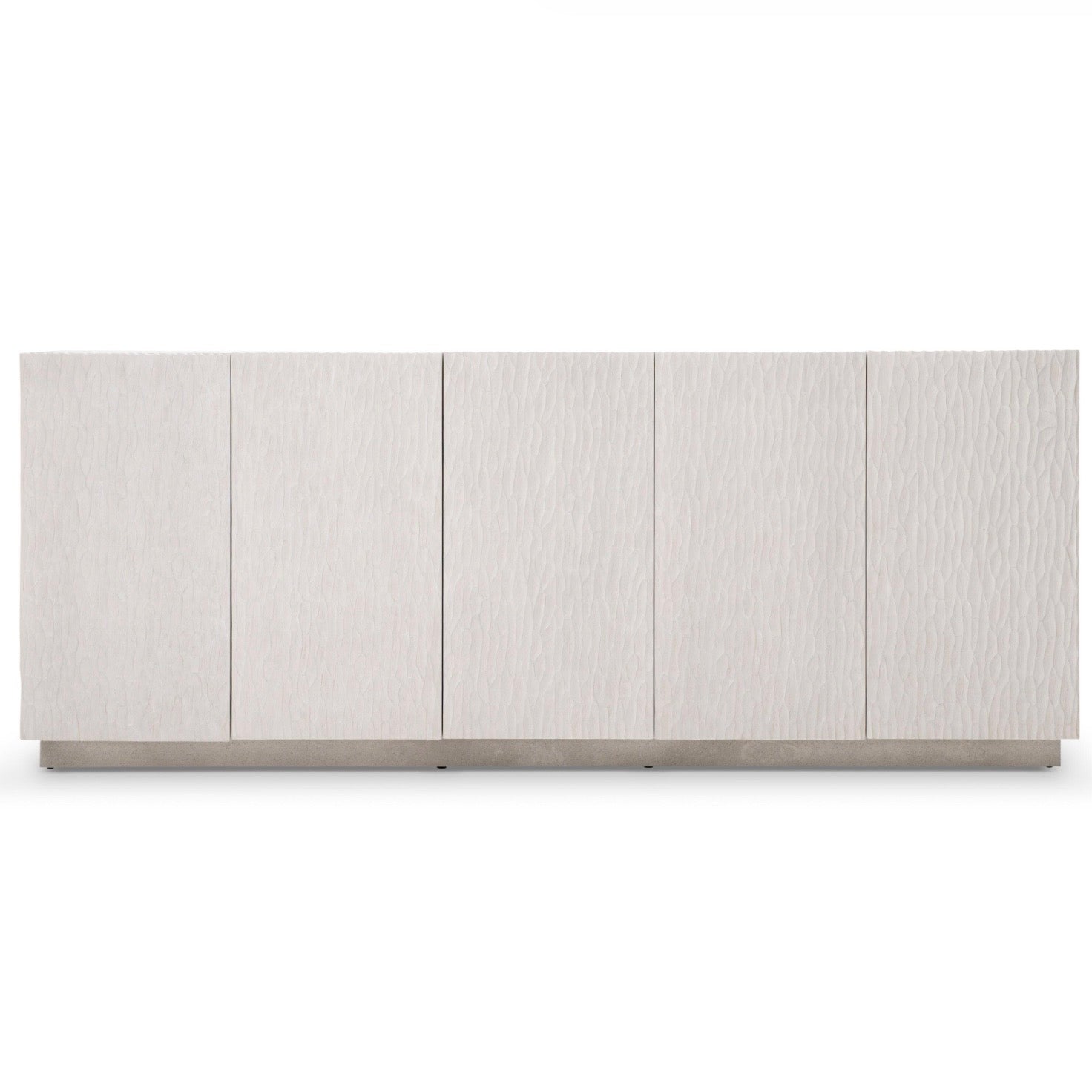 Bernhardt Solaria Collection Entertainment Credenza ~ Weathered Bone Finish - Image 3