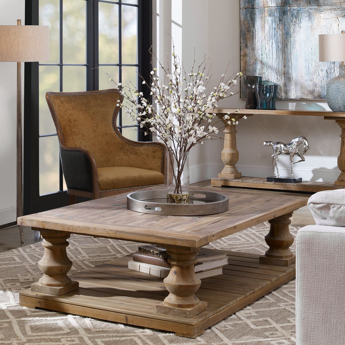 Uttermost Quince Blossoms Silk Centerpiece Botanicals - Image 3