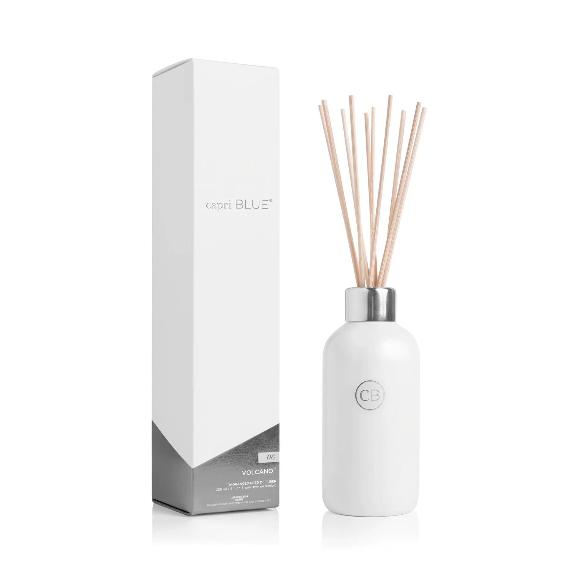 Capri Blue Volcano White Reed Diffuser 8 oz. IN-STORE PURCHASE ONLY - Image 1