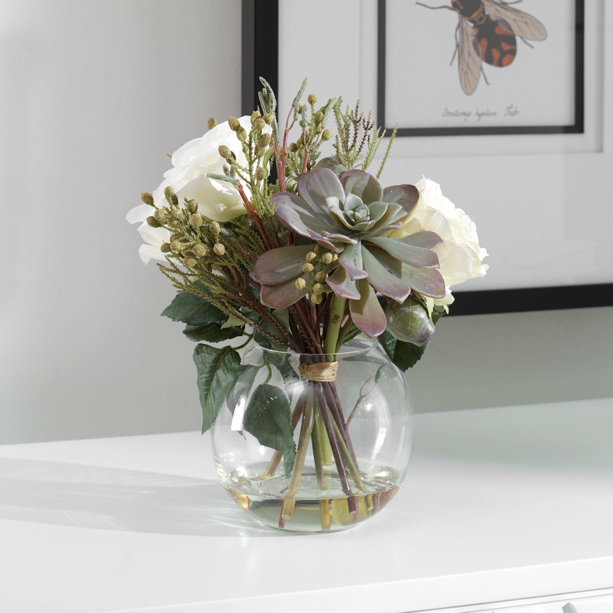 Uttermost Belmonte Floral Bouquet Botanicals - Image 1
