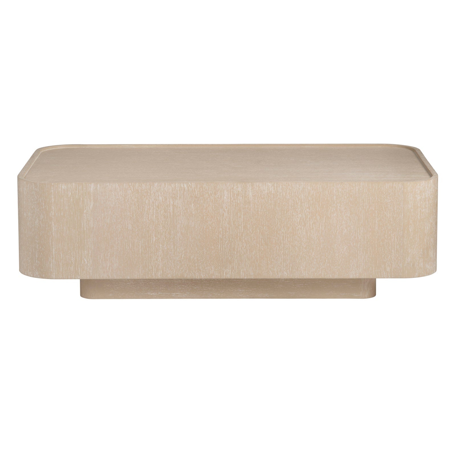Crestview Collection Bristol Modern Organic Rectangular Coffee Table - Image 1