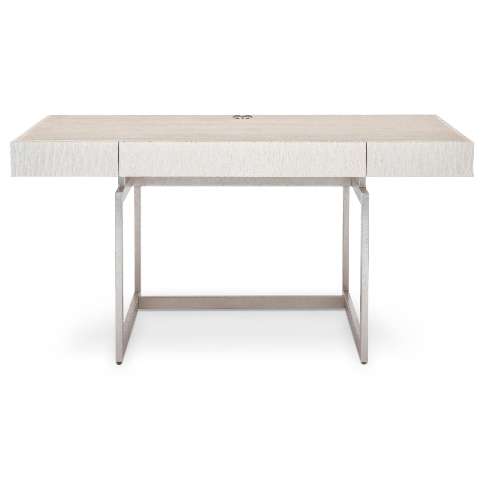 Bernhardt Solaria Workspace Collection Desk ~ Weathered Bone Finish - Image 3