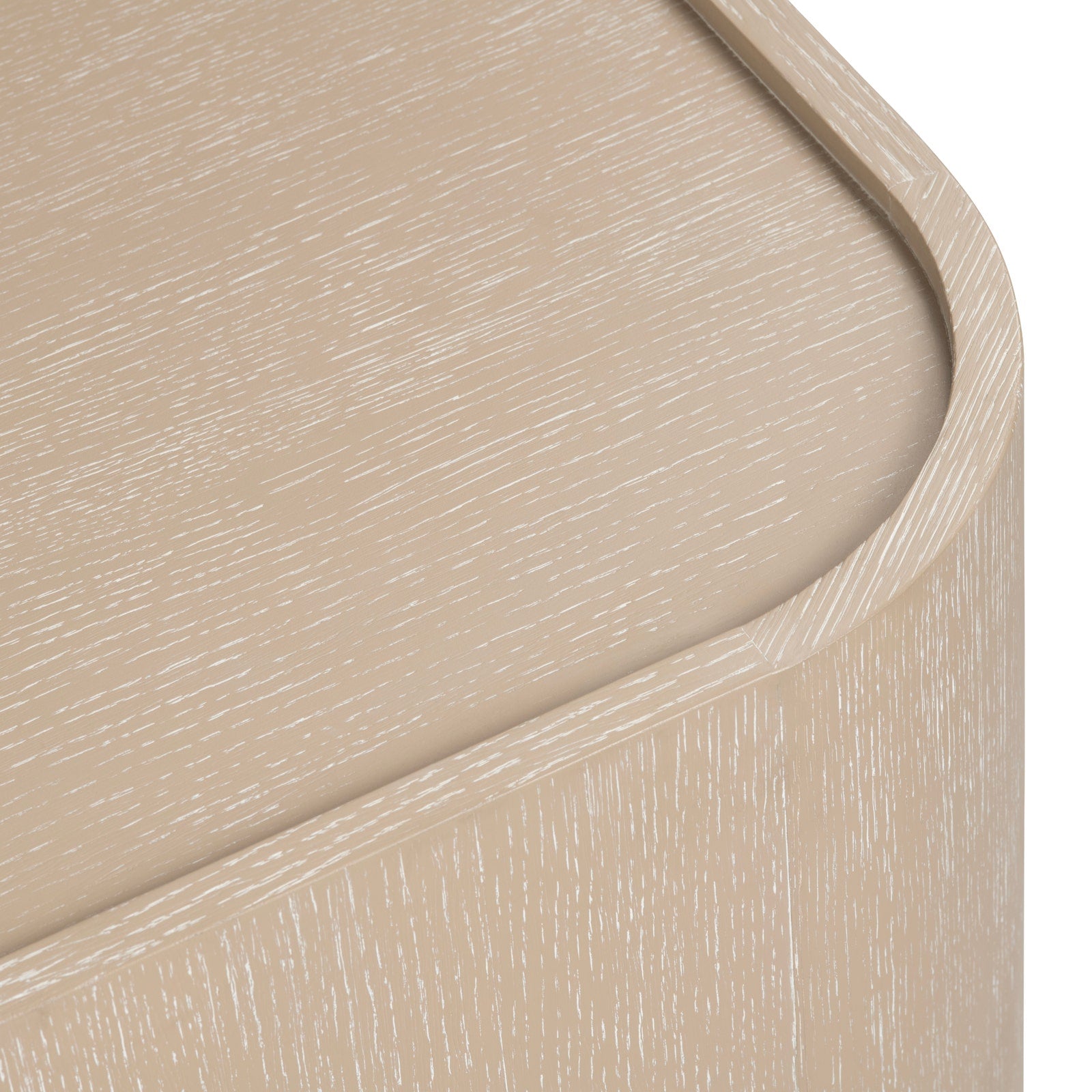 Crestview Collection Bristol Modern Organic Rectangular Coffee Table - Image 3