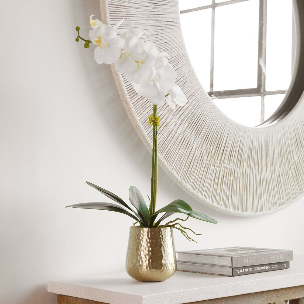 Uttermost Cami Orchid, Brass Botanicals - Image 1