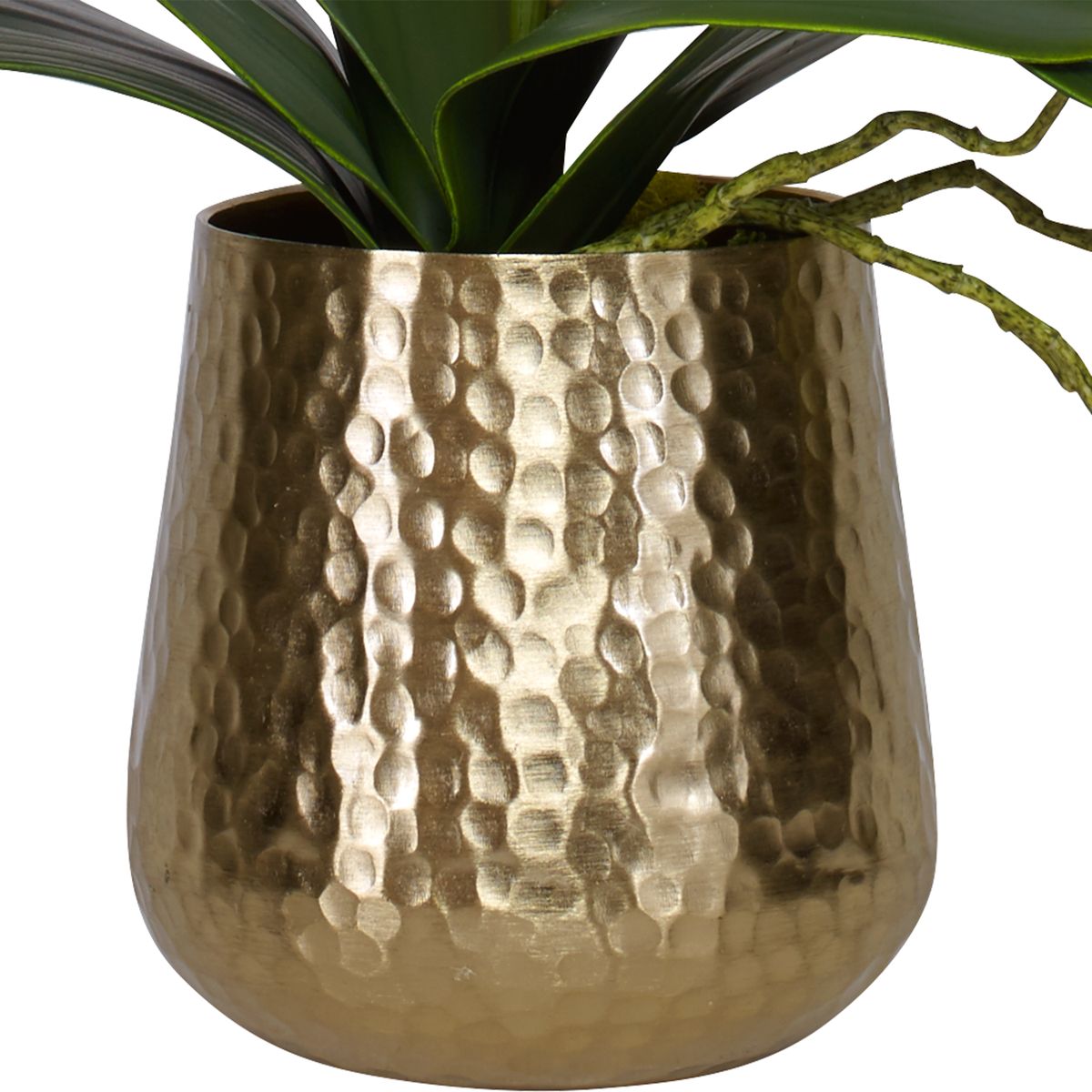 Uttermost Cami Orchid, Brass Botanicals - Image 3