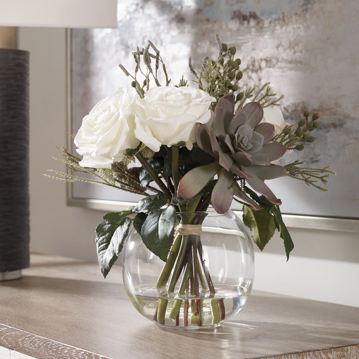 Uttermost Belmont Floral Bouquet Botanicals - Image 1