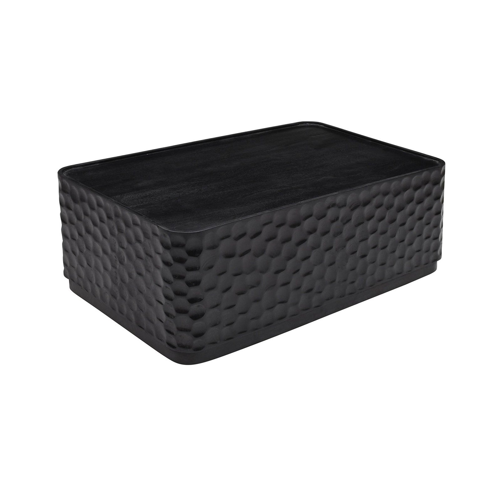 Crestview Collection Gibson Black Coffee Table - Image 1