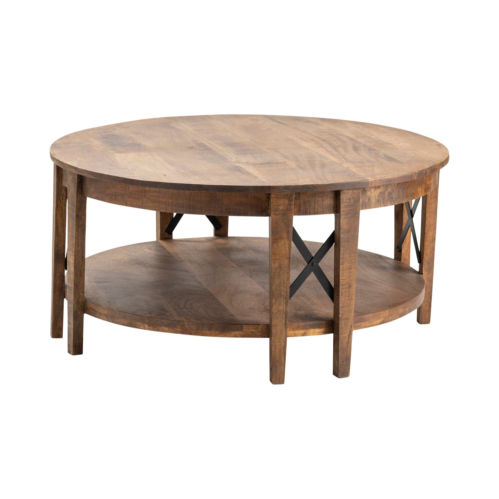 Crestview Collection Sutton Creek Round Coffee Table - Image 1