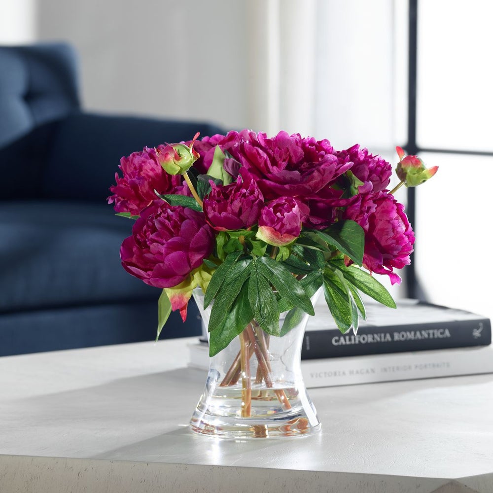 Uttermost Prima Peony Bouquet Botanicals - Image 1