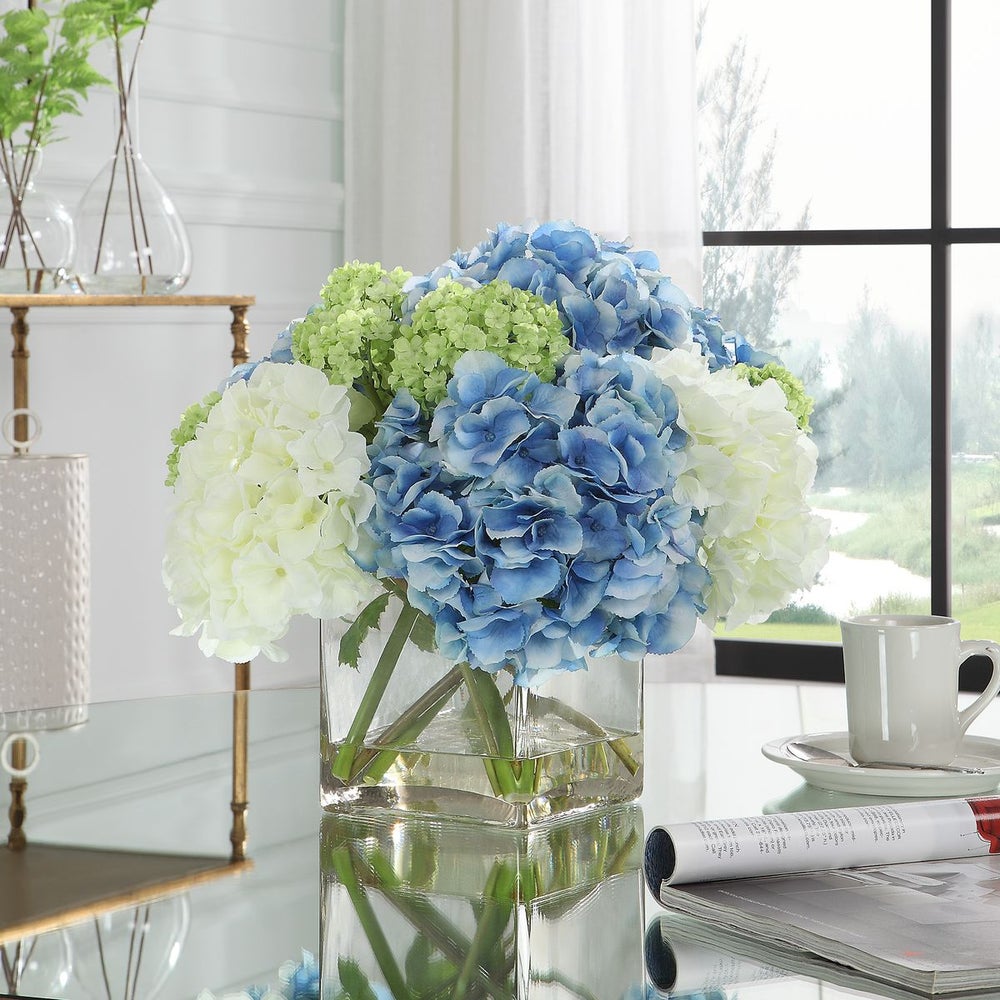Uttermost Providence Hydrangea Bouquet Botanicals - Image 1