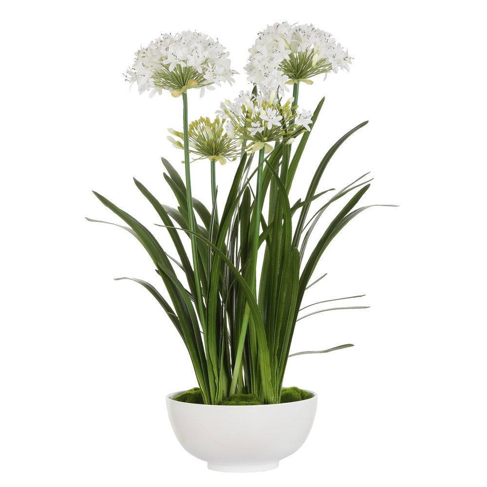 Uttermost Purity Agapanthus Centerpiece Botanicals - Image 3