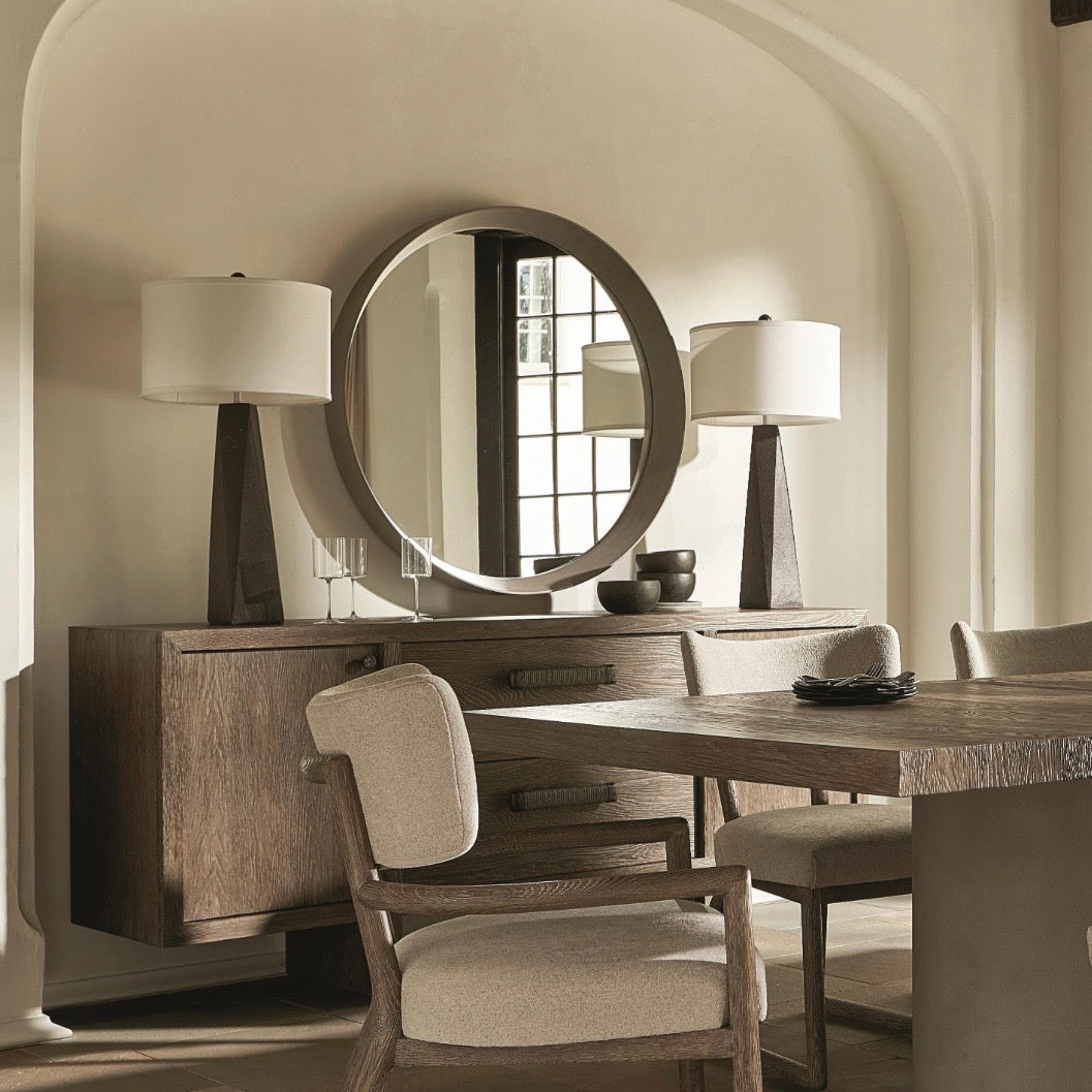 Bernhardt Casa Paros Collection Buffet ~ Playa Finish with Twisted Rope Hardware - Image 3